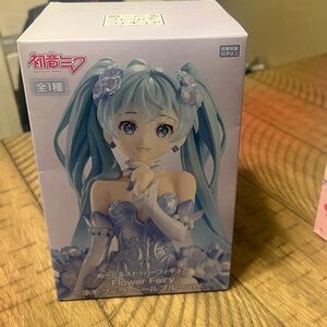 Hatsune Miku Flower Fairy Action Figure - Blue
